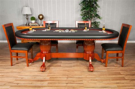 poker dining table  Free shipping